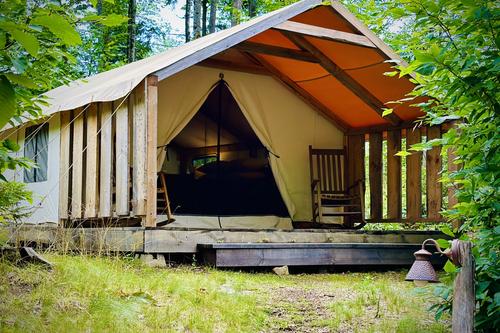 Canvas cabin top