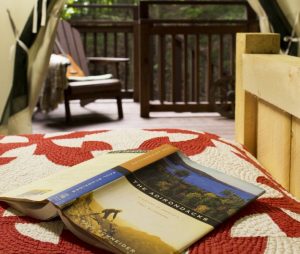 Canvas cabins, Adirondack camping, canvas cabin